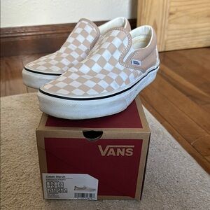 Vans Classic Slip-On Checkered Sneakers